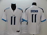 Nike Titans 11 A.J. Brown White New Vapor Untouchable Limited Jersey,baseball caps,new era cap wholesale,wholesale hats